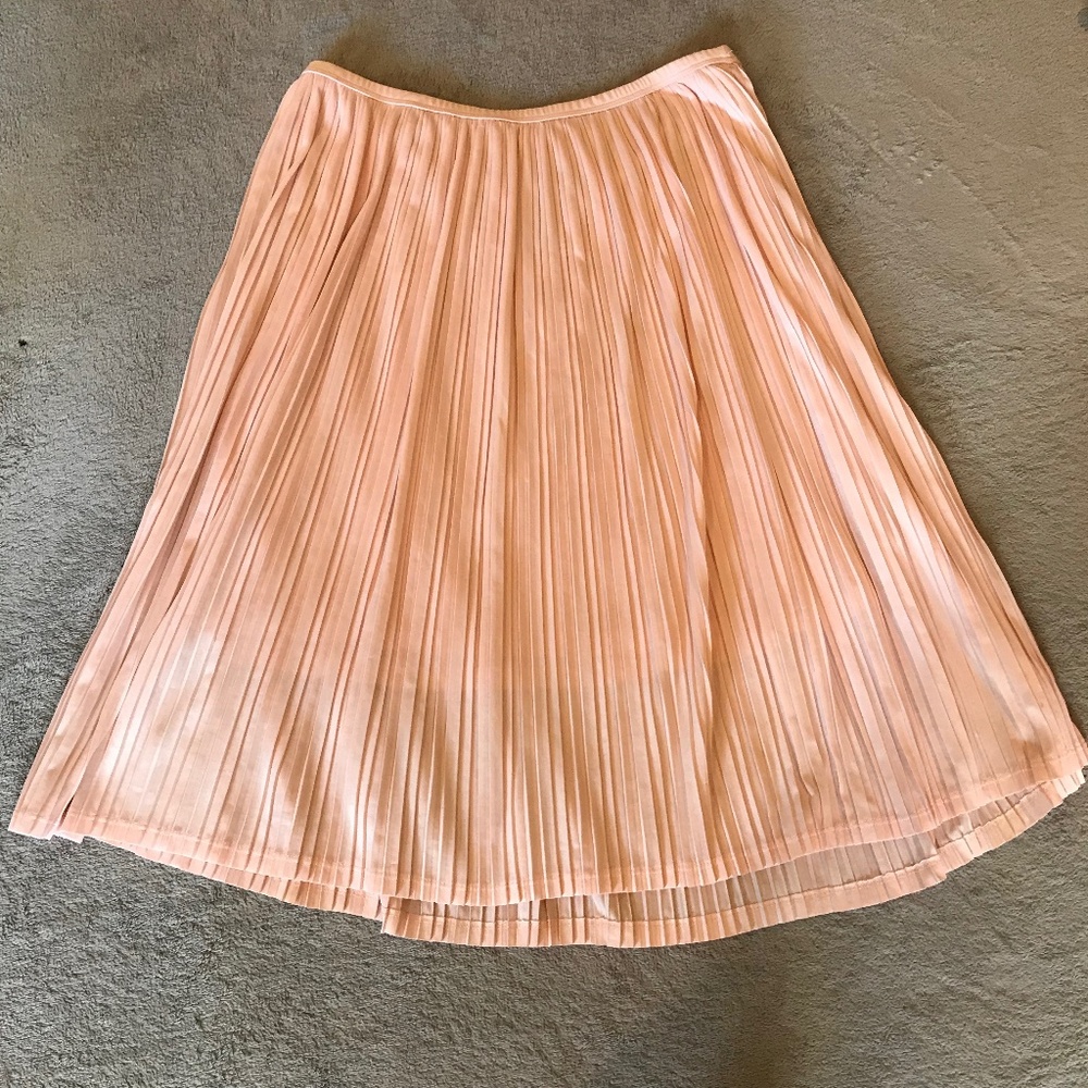 Mossimo Light Pink Pleated Skirt